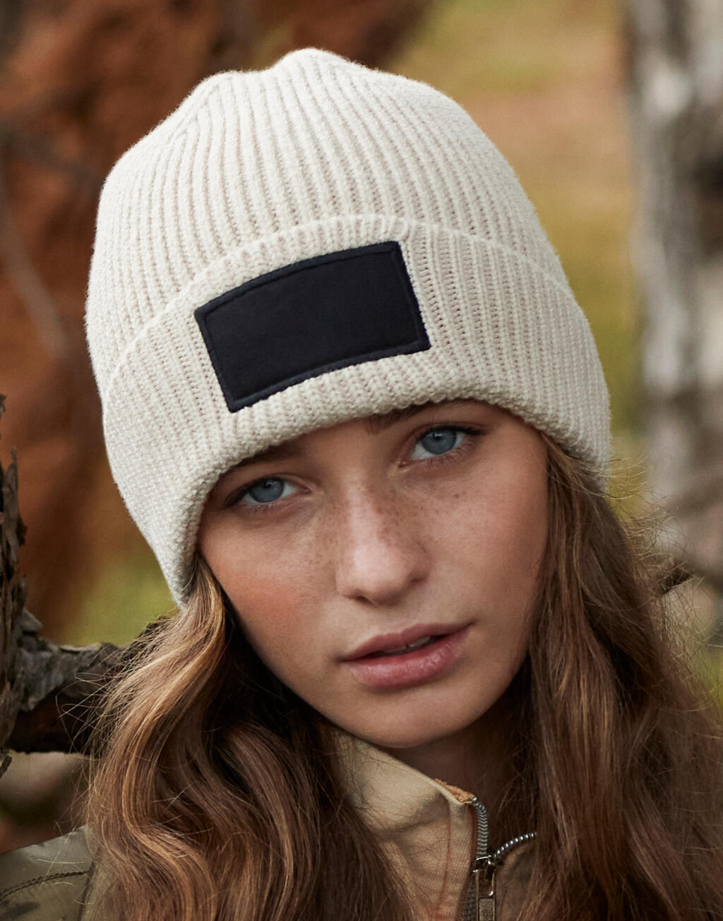Beechfield Fashion Patch Beanie