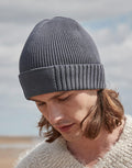 Beechfield Organic Cotton Engineered Patch Beanie