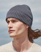 Beechfield Organic Cotton Engineered Patch Beanie