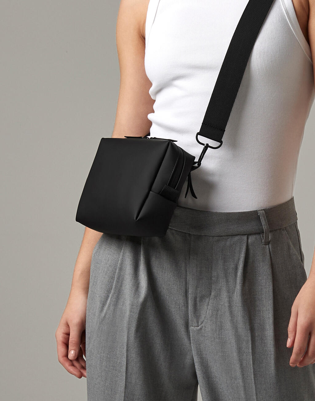 Bagbase Matte PU Cross Body Bag