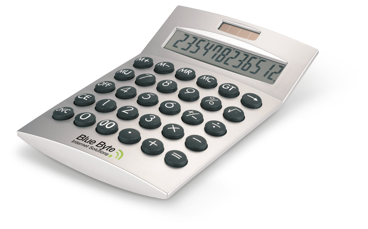 BASICS – Basics 12-digits calculator – item picture printed