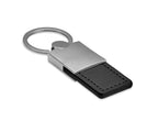 COLUMBUS – PU and metal key ring – Black