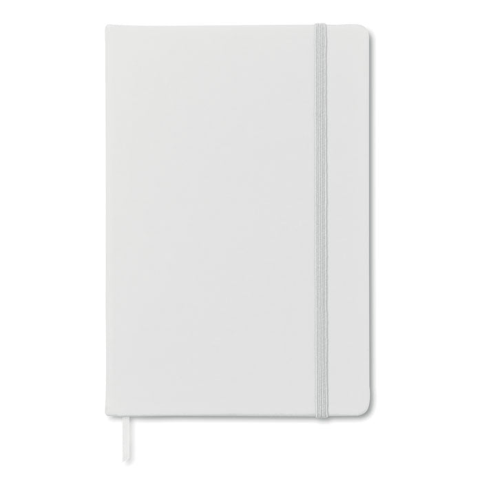 ARCONOT PLAIN – A5 notebook 96 plain sheets – White