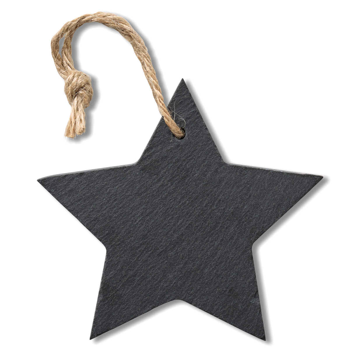 SLATESTAR – Slate xmas hanger star – Black