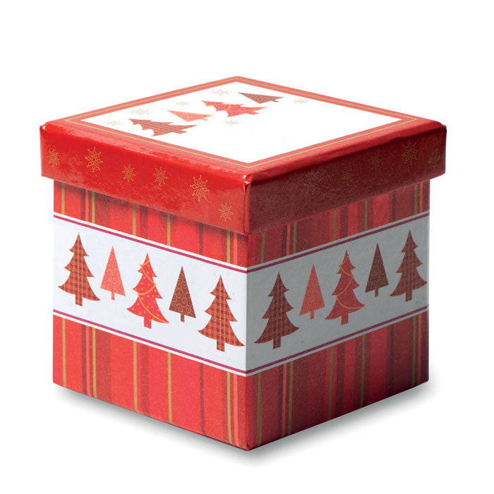 SNOWY – Christmas bauble in gift box – item picture side