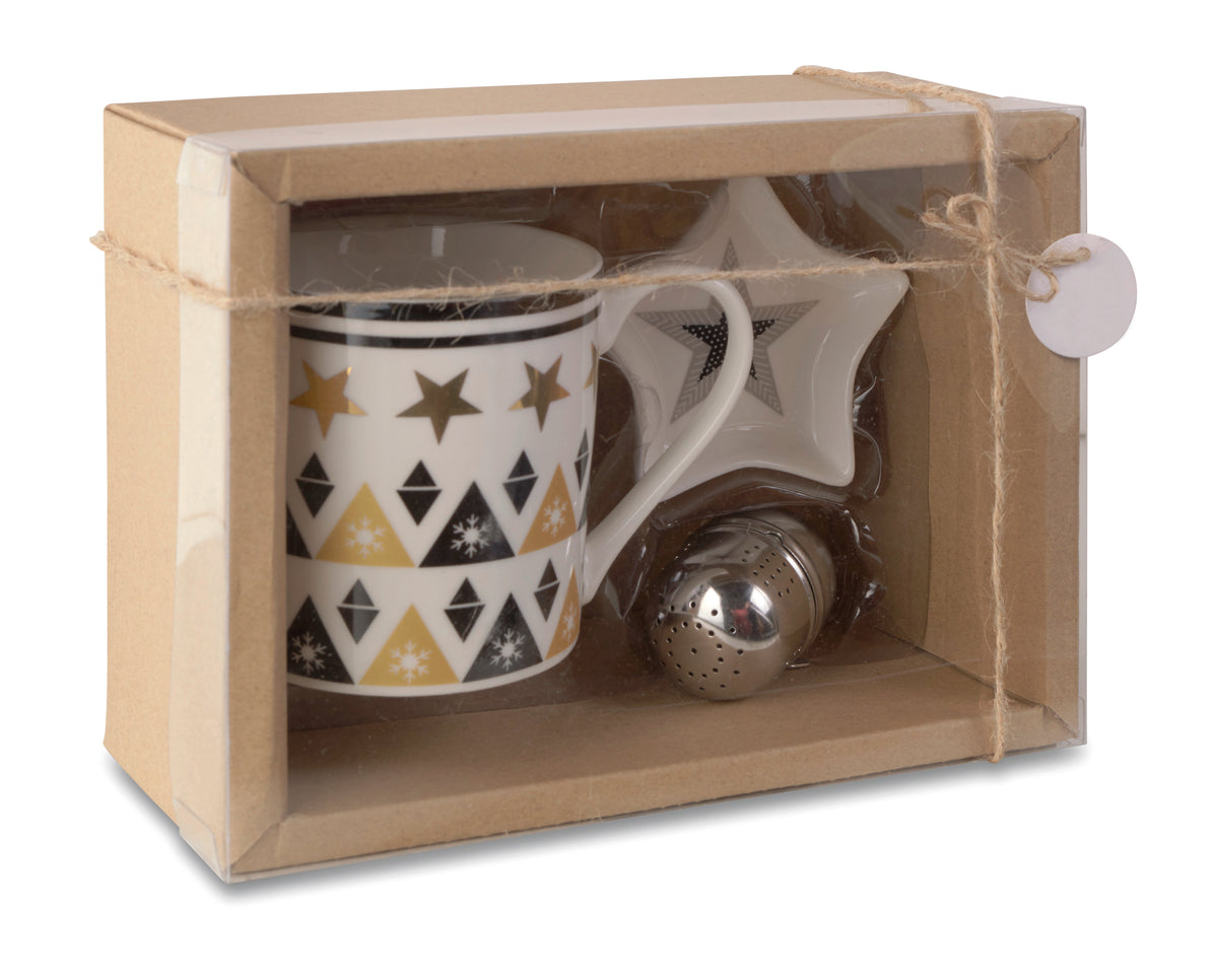 UNIQUE – Mug mini plate filter in box – item picture back