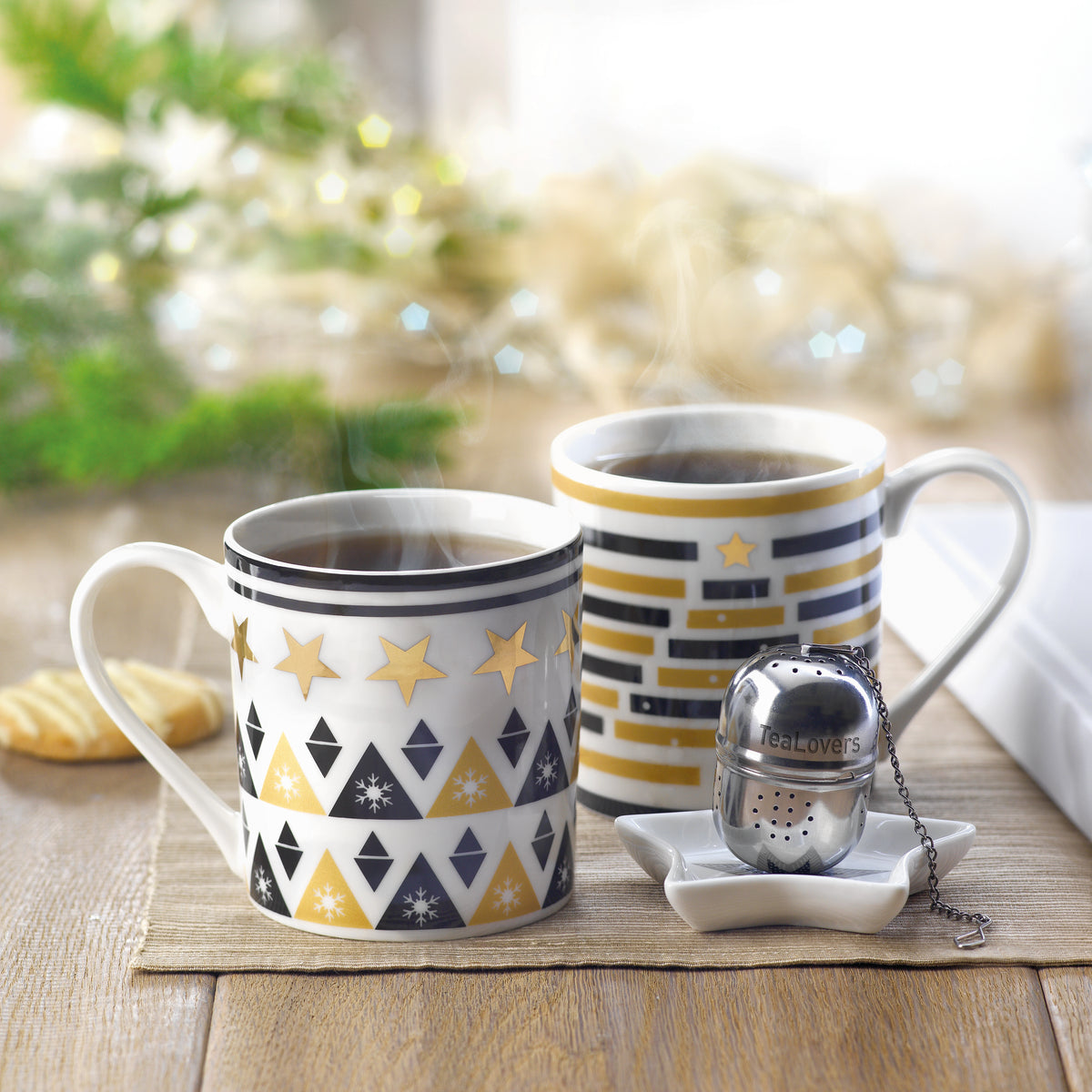 UNIQUE – Mug mini plate filter in box – item picture printed