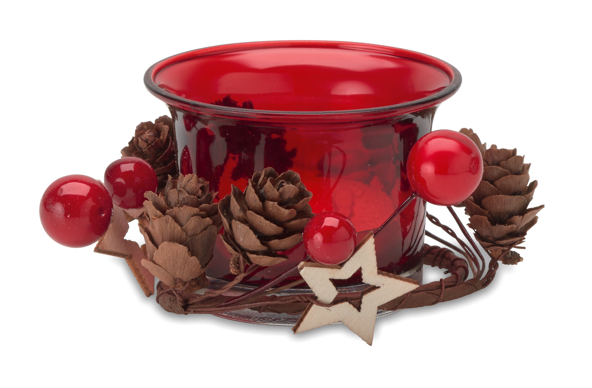 BOUGIE – Christmas candle holder – item picture back