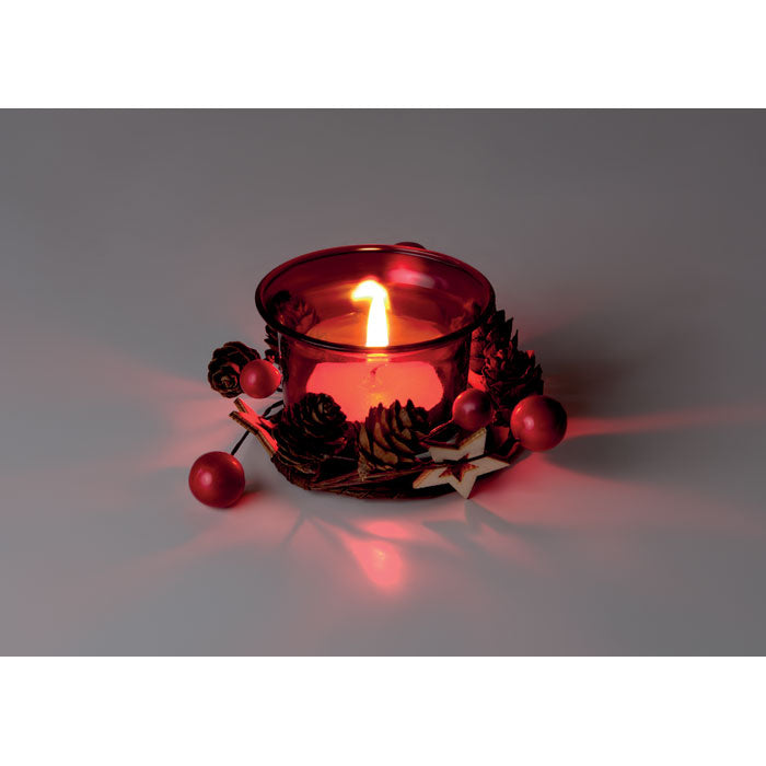 BOUGIE – Christmas candle holder – item picture side