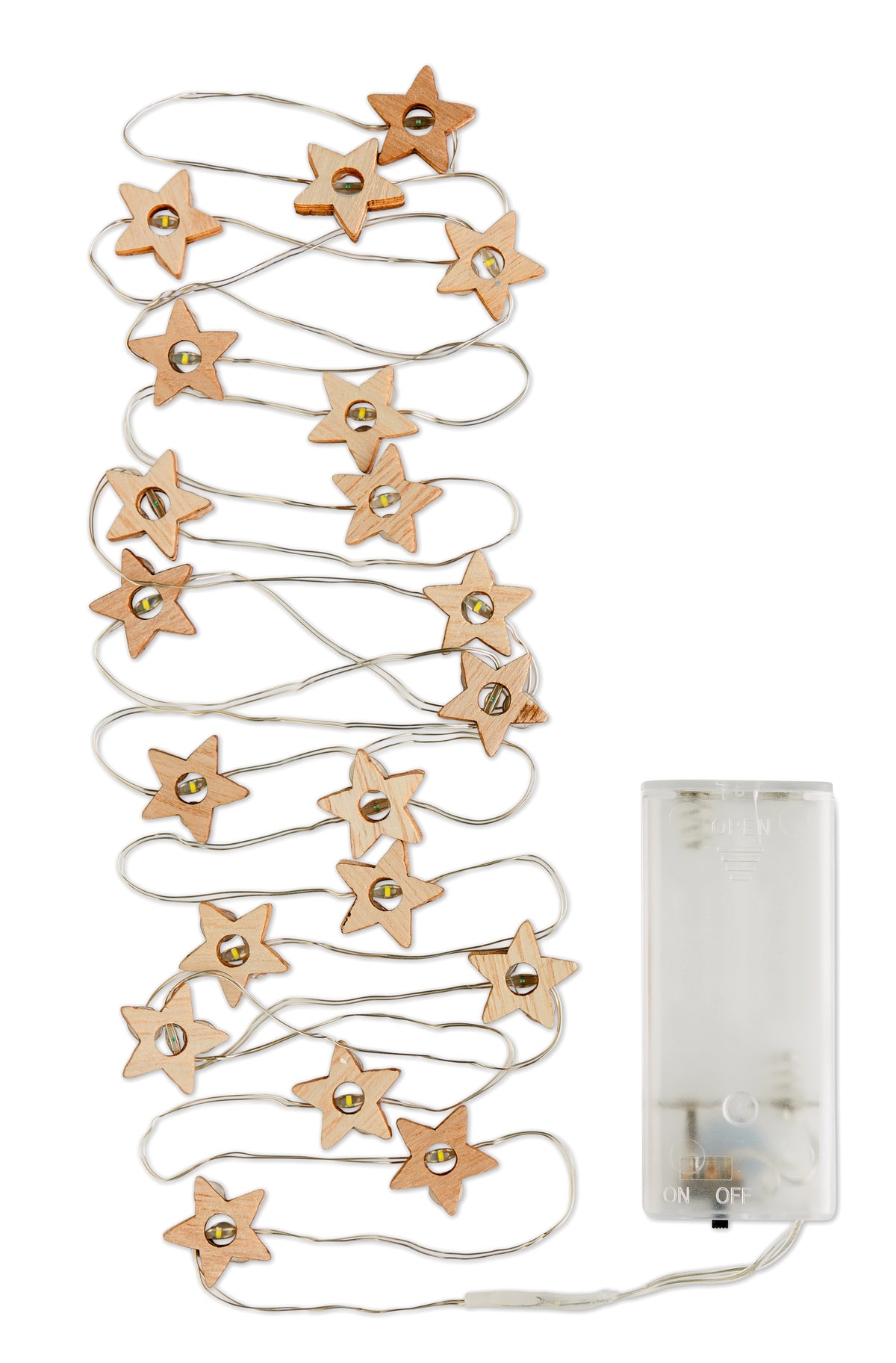 MILKY WAY – String with 20 star lights – item picture open