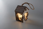 PONIA – MDF house with light – item detail picture