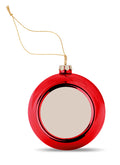 HAPPY BALL – Christmas ball for sublimation – Red