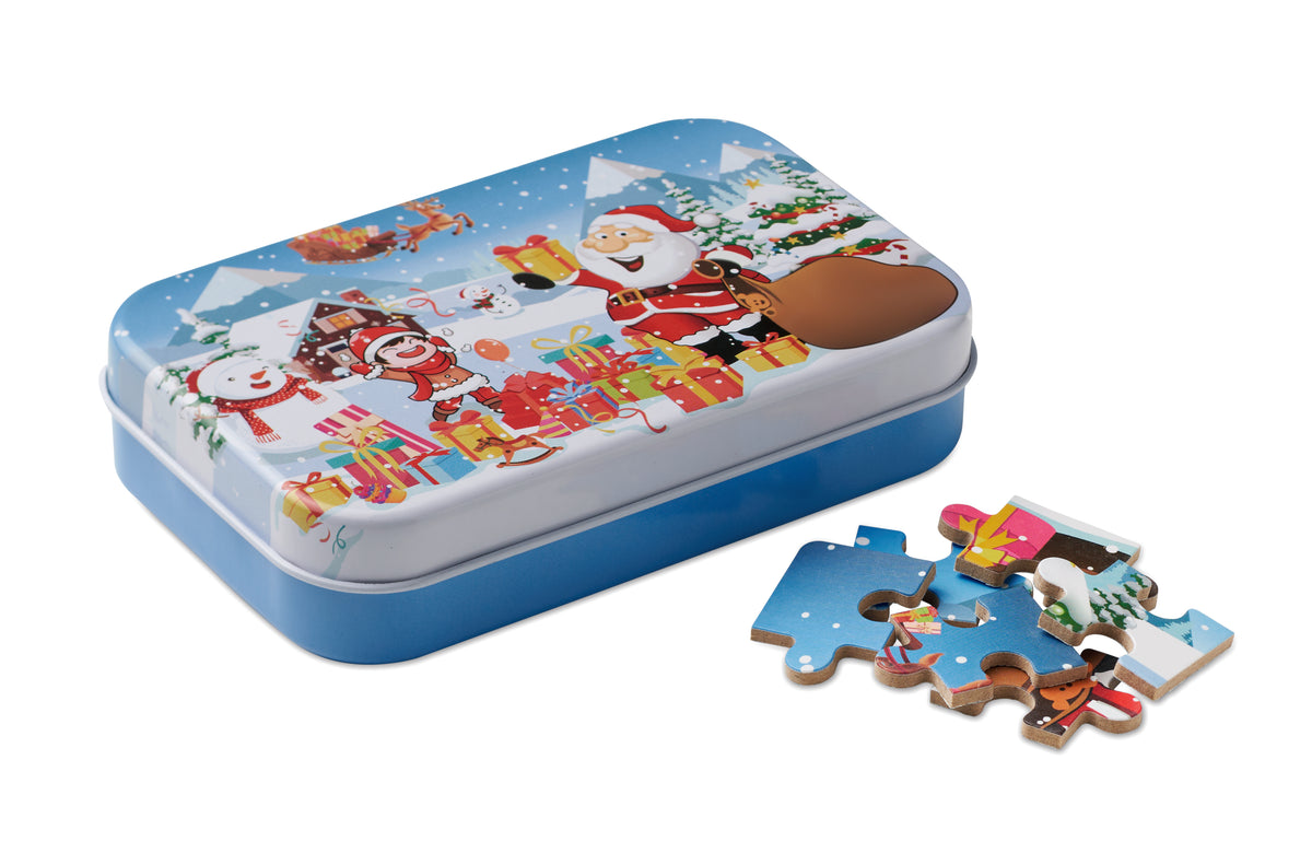 PAZURU – Wooden Christmas puzzle – Mix Colour