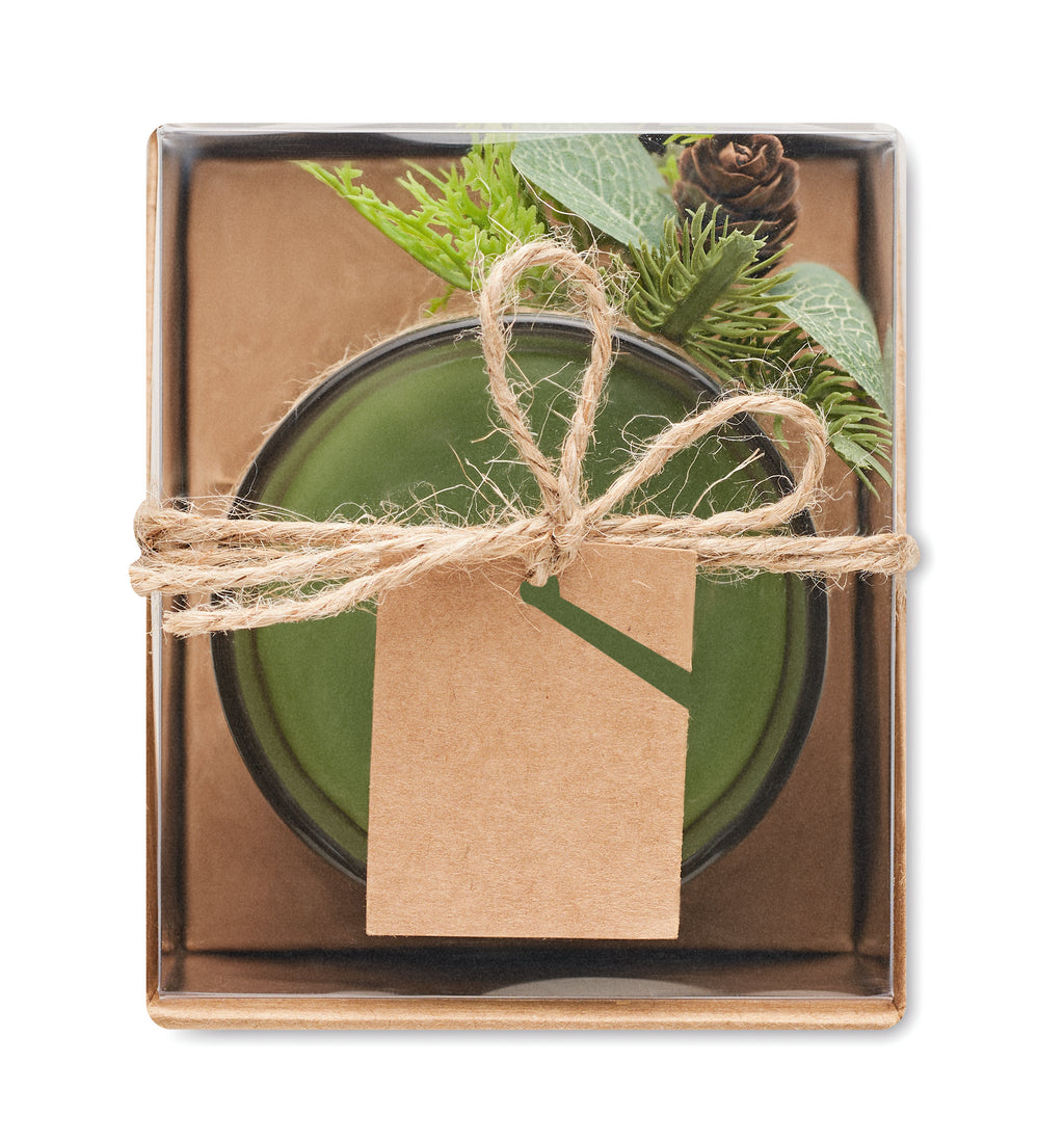 FOREST – Christmas candle holder – item picture side