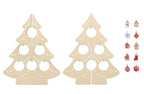 SILUETA – Wooden Xmas tree decoration – item picture side