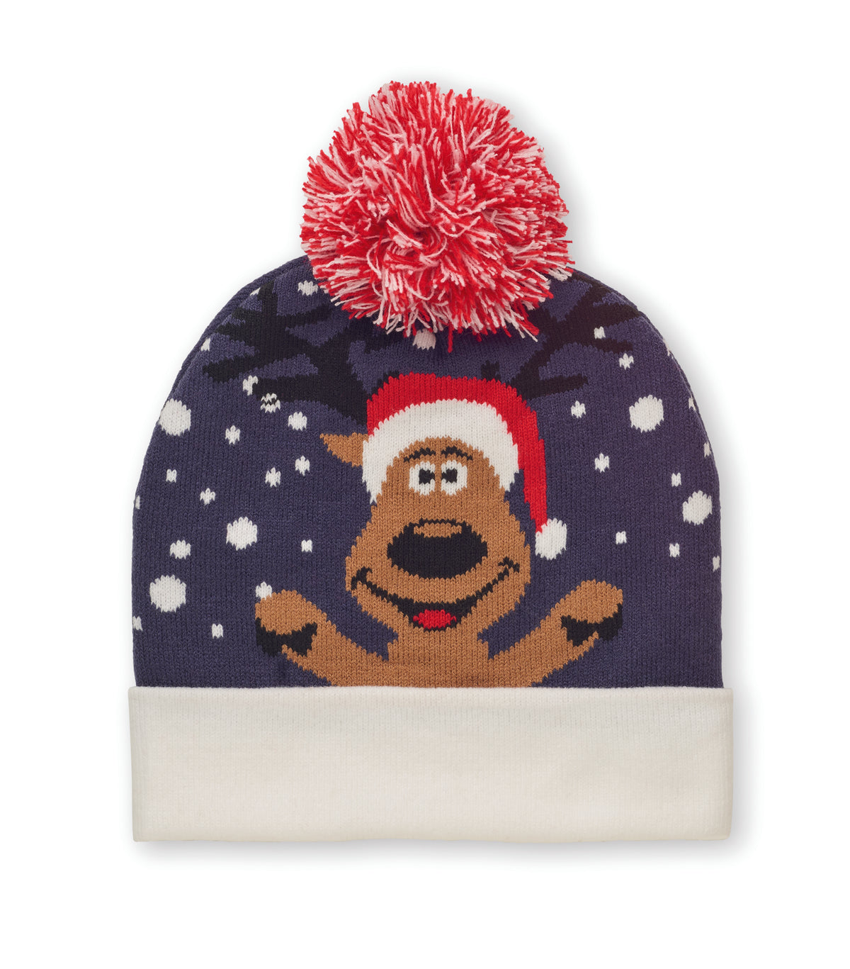 SHIMAS HAT – Christmas knitted beanie – Blue