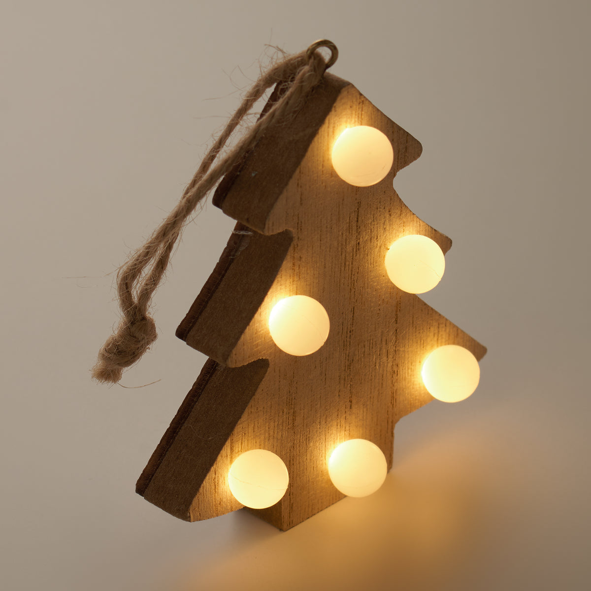 LULIE – Wooden weed tree with lights – item detail picture