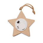 LALIE – Wooden weed star with lights – item picture back