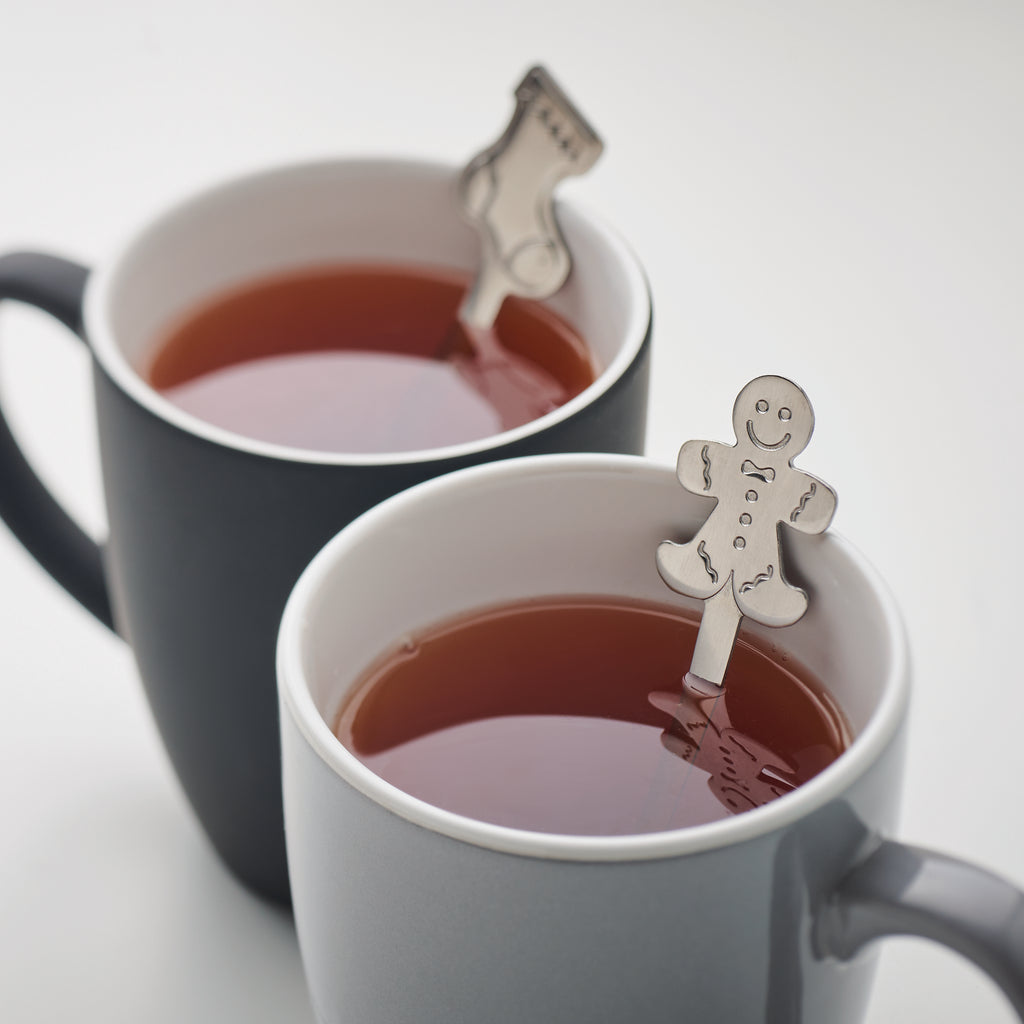 CHIP SET – Set of 4 Christmas tea spoon – item detail picture
