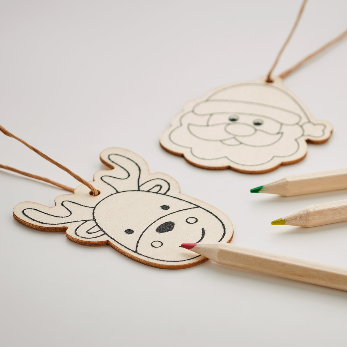 FUNCOOL – Drawing wooden ornaments set – item detail picture