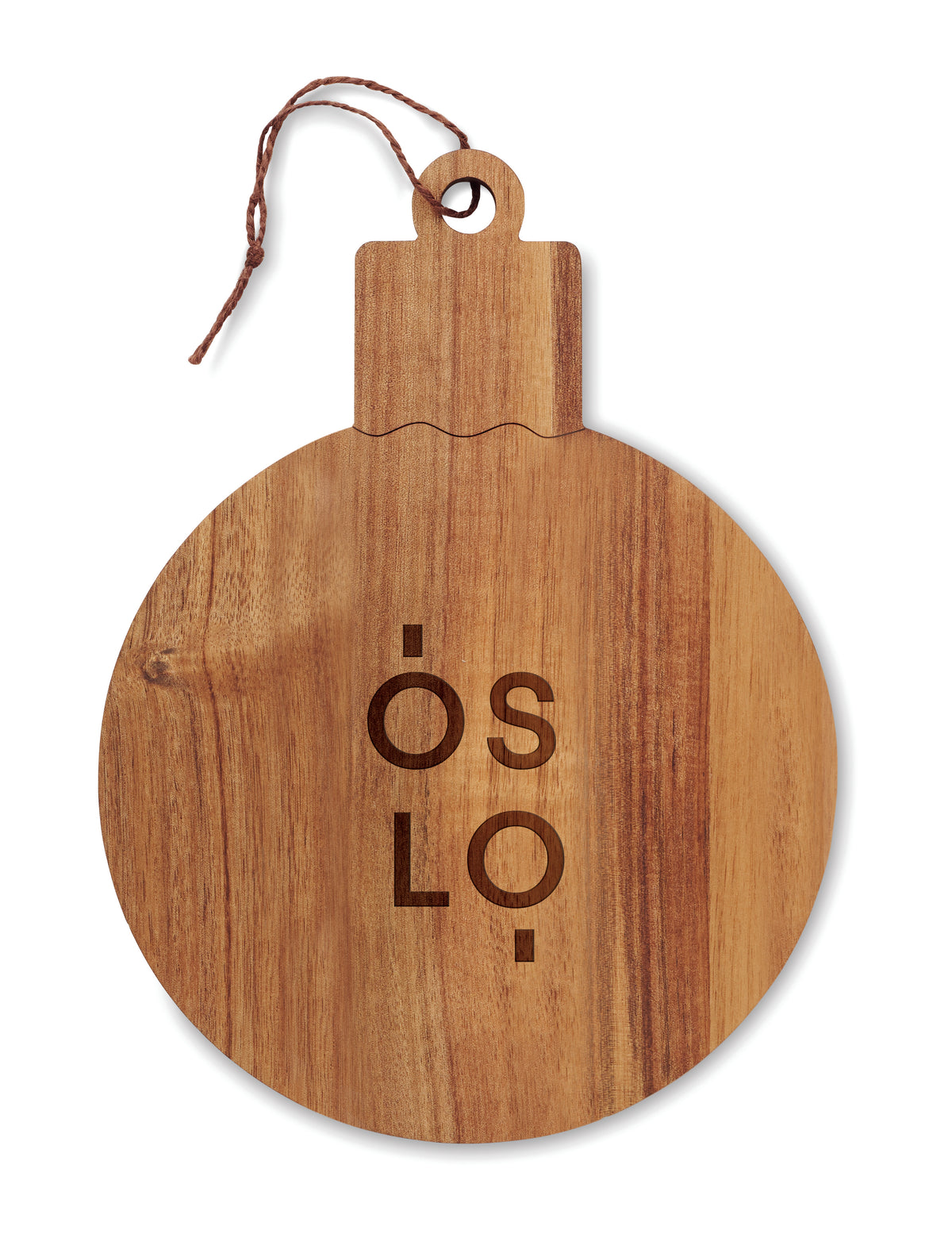 ACABALL – Acacia wood serving board – item picture printed