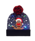 SHIMAS LIGHT – Christmas knitted beanie LED – Blue