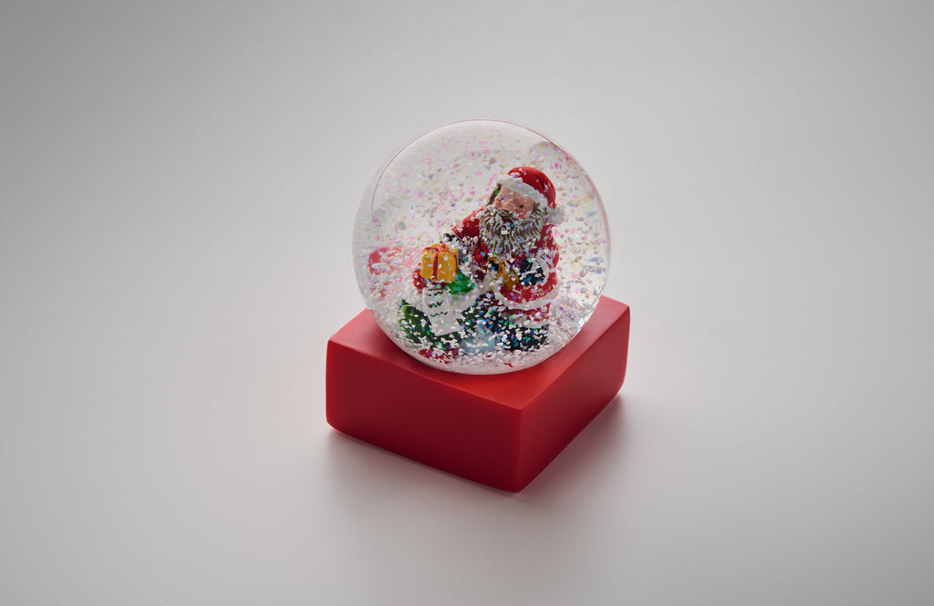 SANTISIMO – Snow ball glass ornament – item detail picture