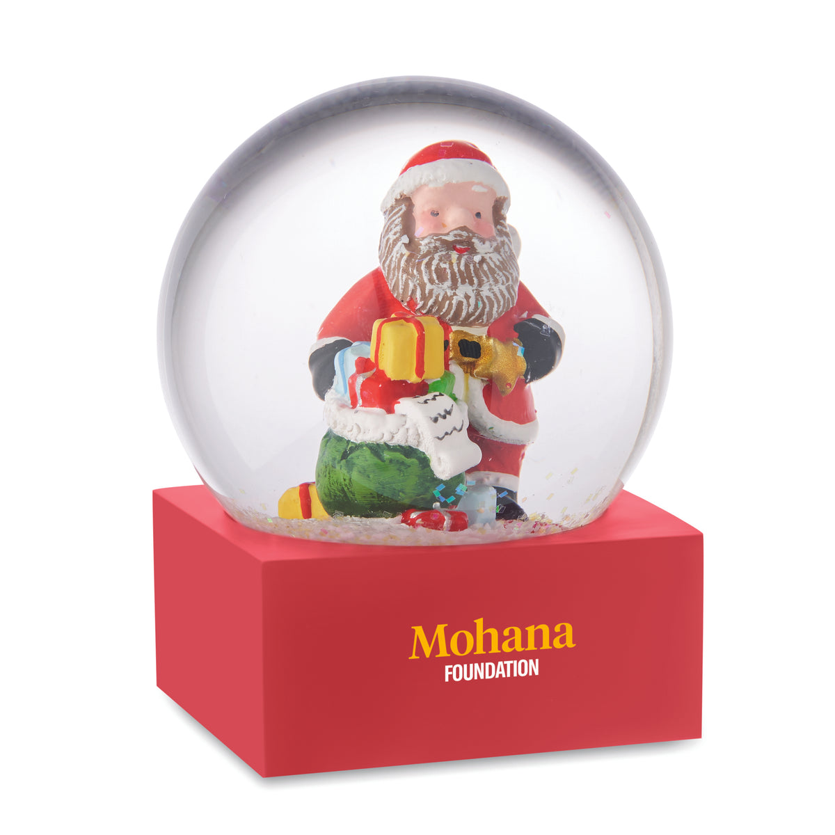 SANTISIMO – Snow ball glass ornament – item picture printed