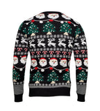 SHAMIS LARGE – Christmas LED sweater L/XL – item picture back