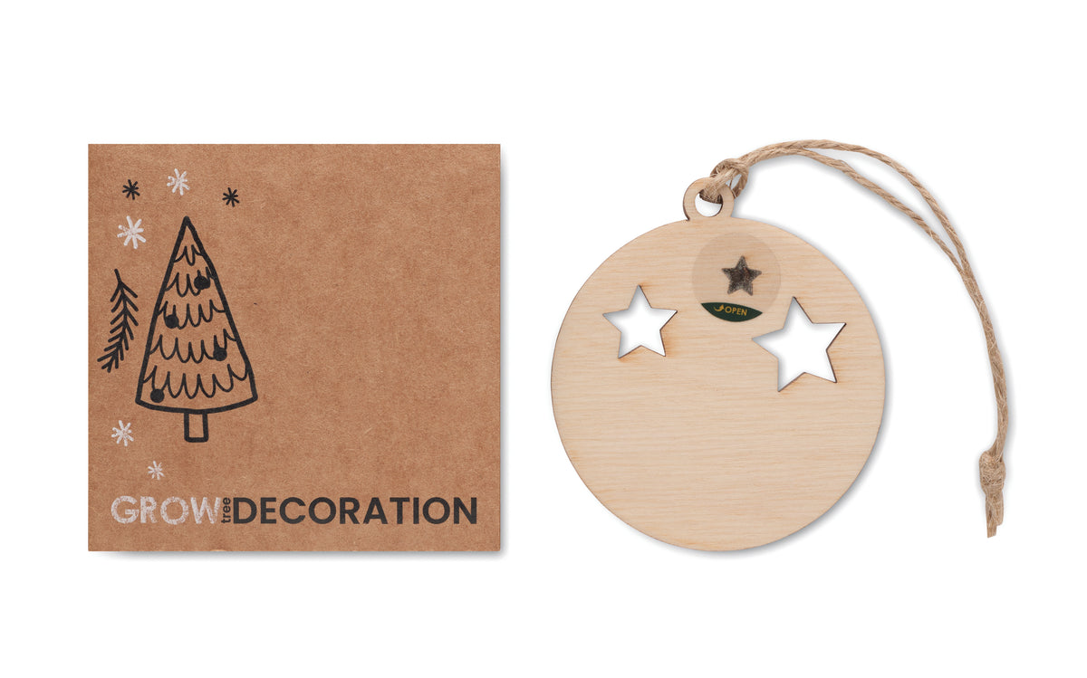 ROSEED – Wooden bauble shape hanger – Wood