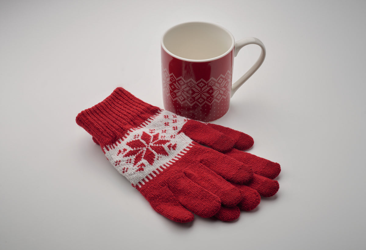 COPITO SET – Winter gift mug and gloves set – item detail picture