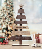 PUINEN – Wooden Christmas tree – item picture back