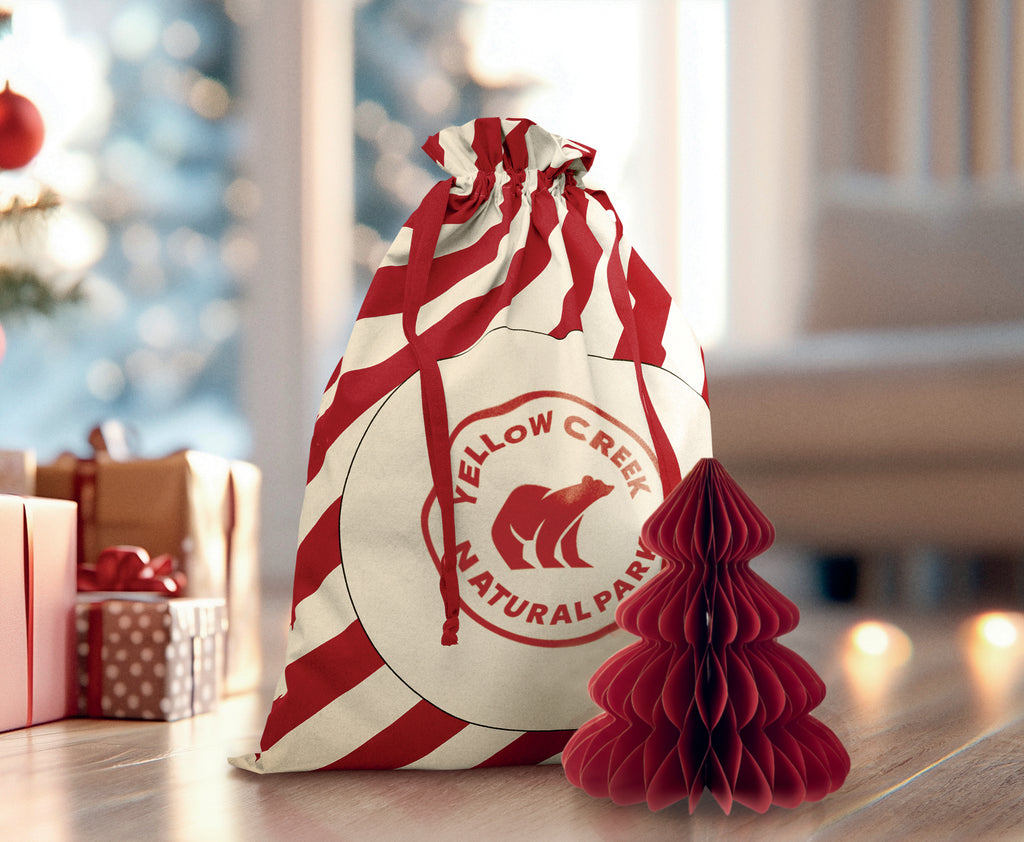 LAUKKU – Large Santa cotton bag – item ambiant picture