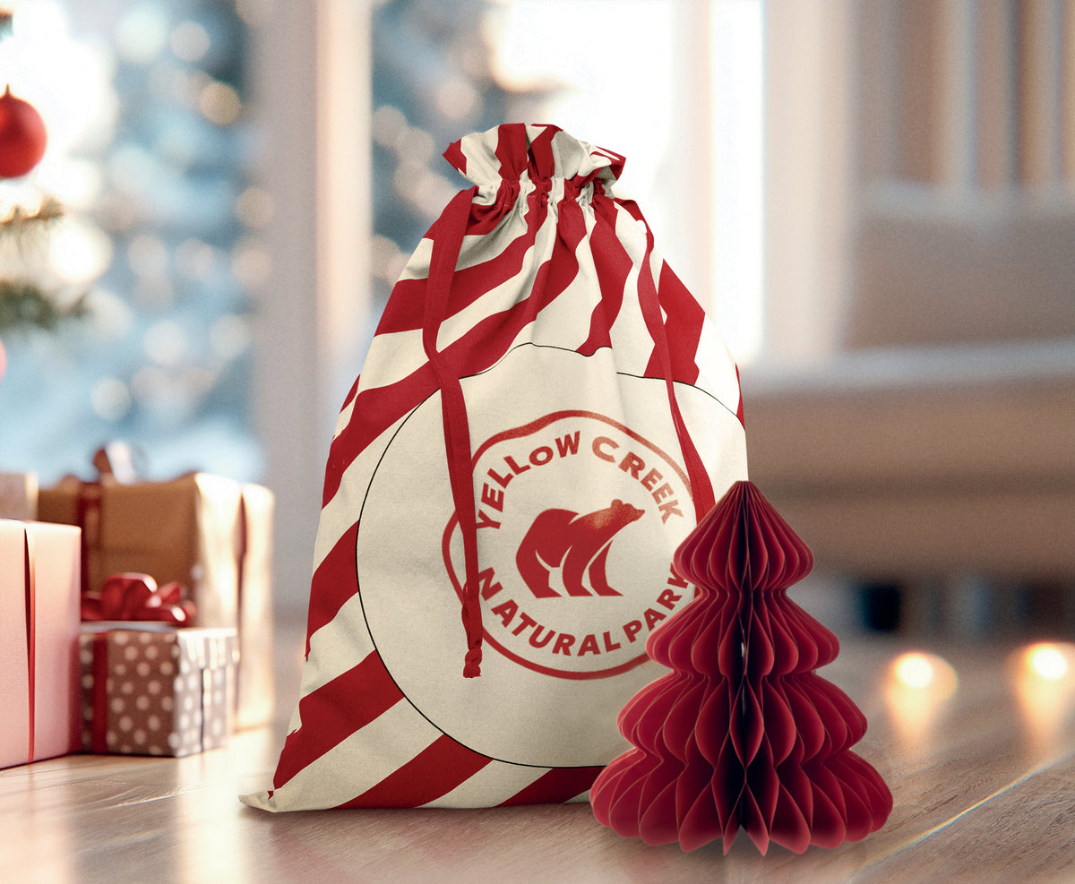 LAUKKU – Large Santa cotton bag – item ambiant picture
