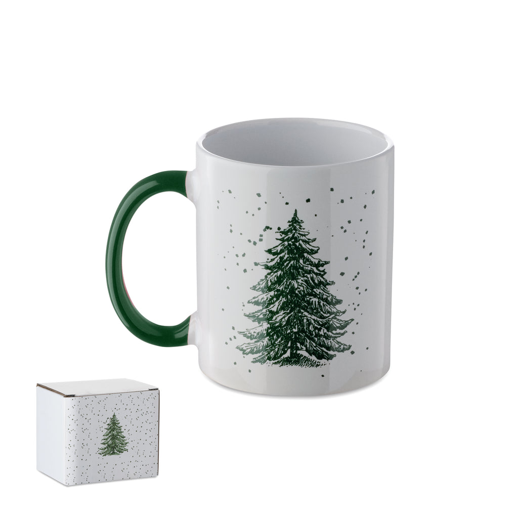 FESTIMUG – Seasonal ceramic mug 300ml – Green