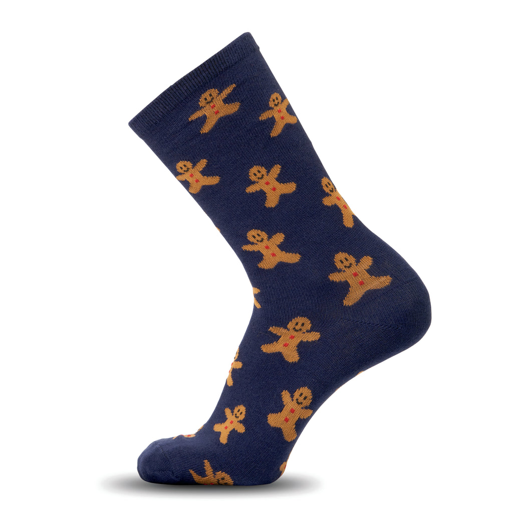 SOC LARGE – Pair of Christmas socks L – Blue