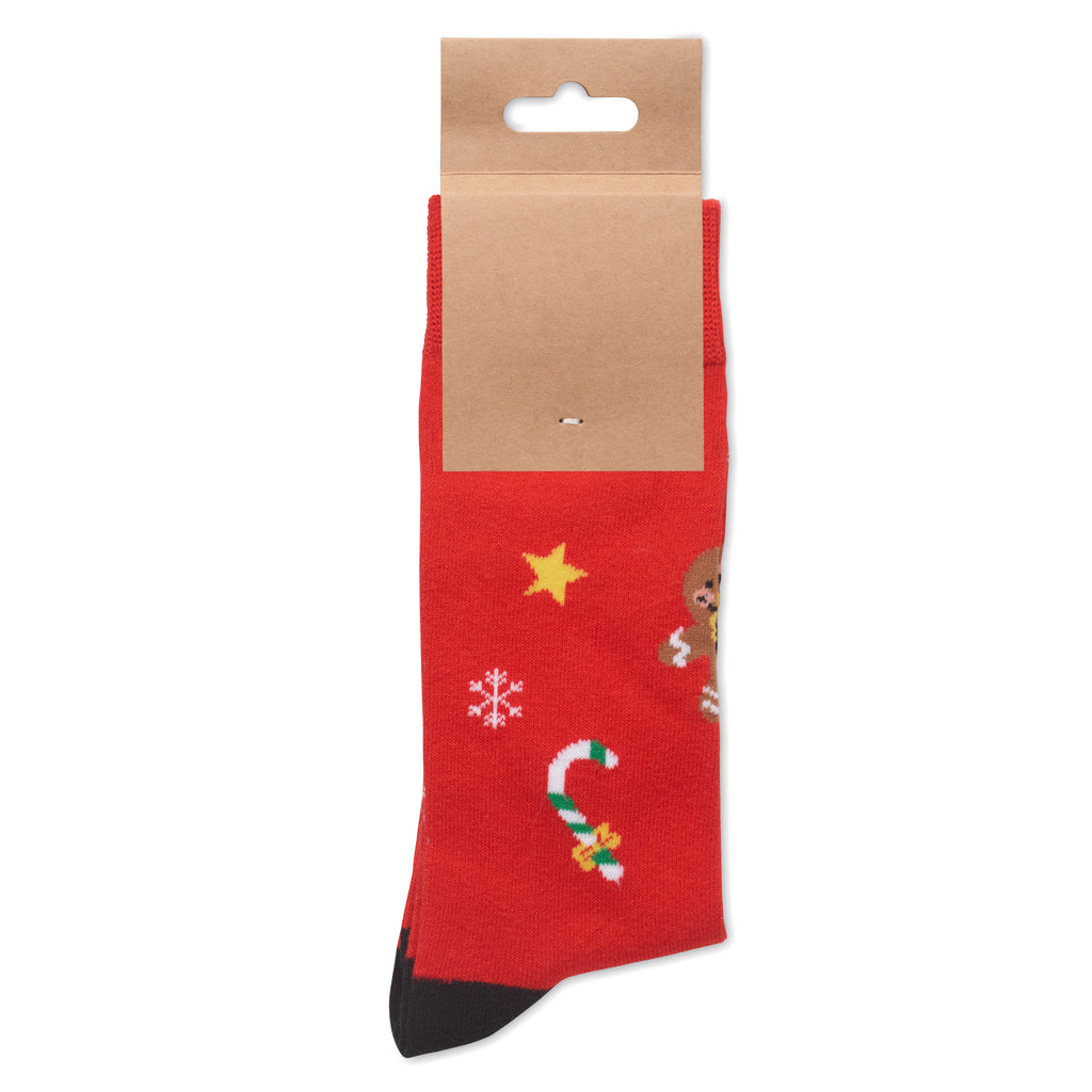 SOC LARGE – Pair of Christmas socks L – item picture back
