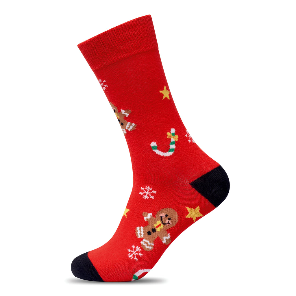 SOC LARGE – Pair of Christmas socks L – item picture side