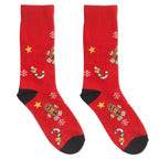 SOC LARGE – Pair of Christmas socks L – item picture top