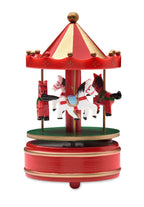 WHIRLY – Mini carousel music box – item picture open