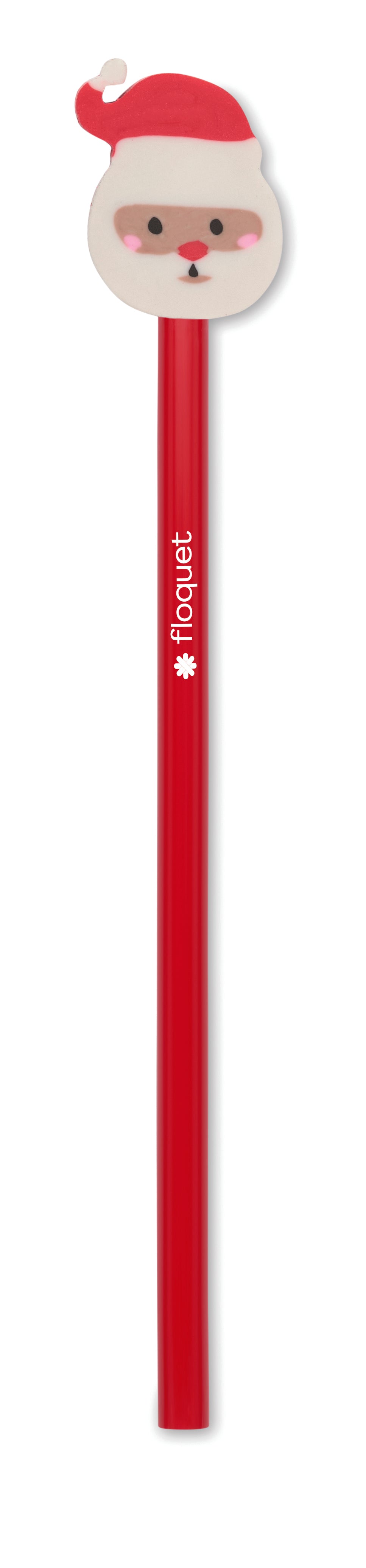 CLAUS – Christmas pencil with eraser – item picture printed