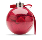 SNUG M – Santa socks in bauble ornament – item picture back