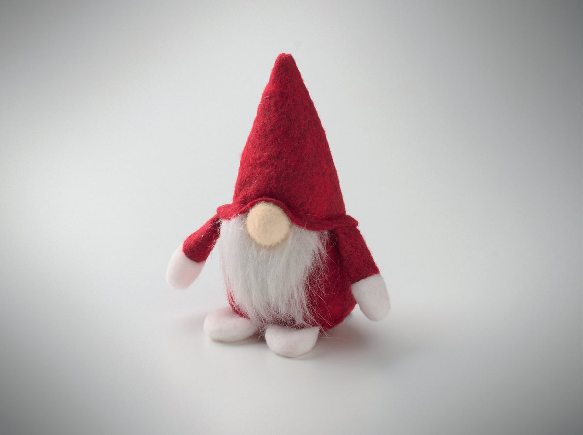 FROSTY – Felt gnome decoration – item picture side