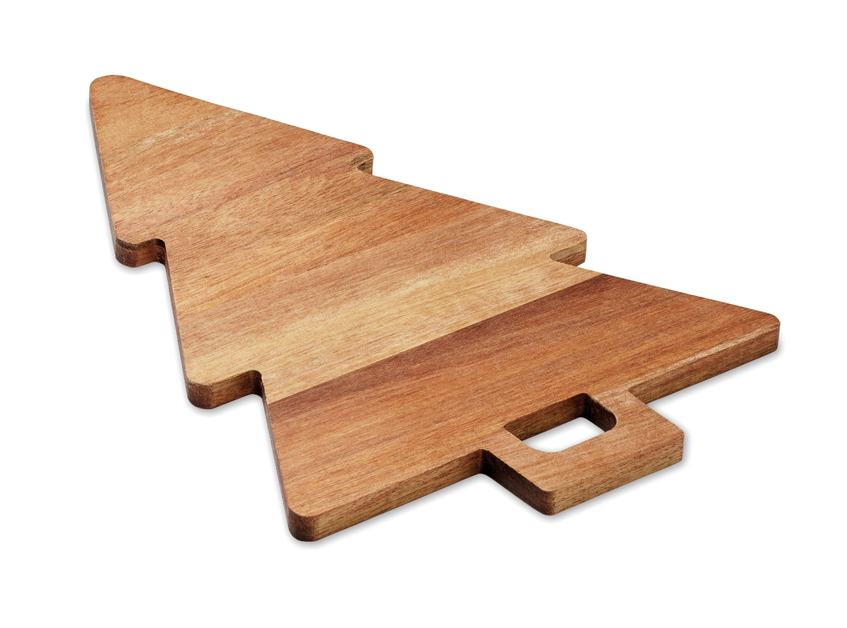 ARBETO – Acacia serving board Xmas tree – Wood