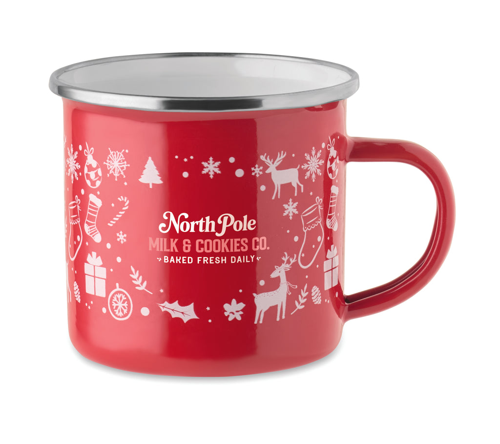 SEASOMEL – Christmas enamel mug 300ml – item picture 1