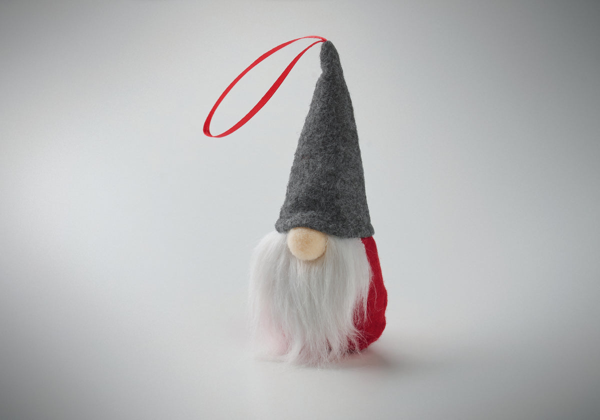 FROSTY TREE – Felt gnome tree hanger – item picture side