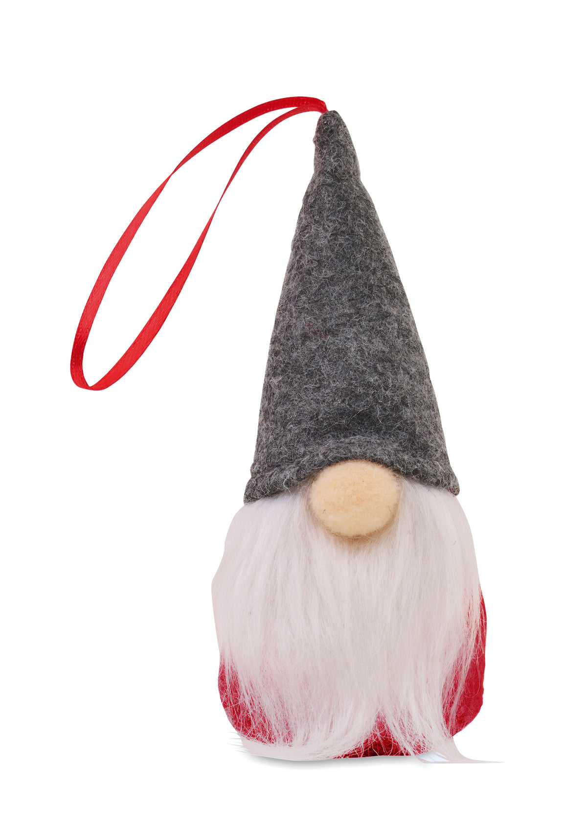 FROSTY TREE – Felt gnome tree hanger – Grey