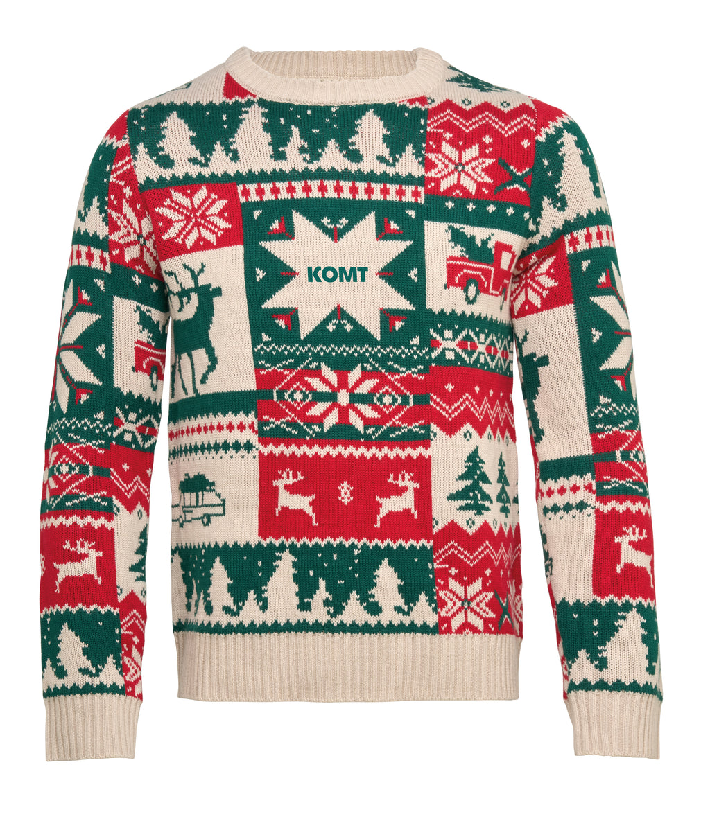 SHIMIS – Christmas knitted sweater S-M – item picture printed