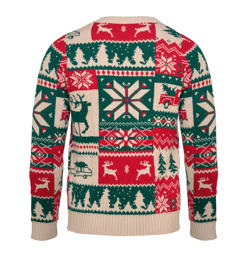 SHIMIS – Christmas knitted sweater S-M – item picture side