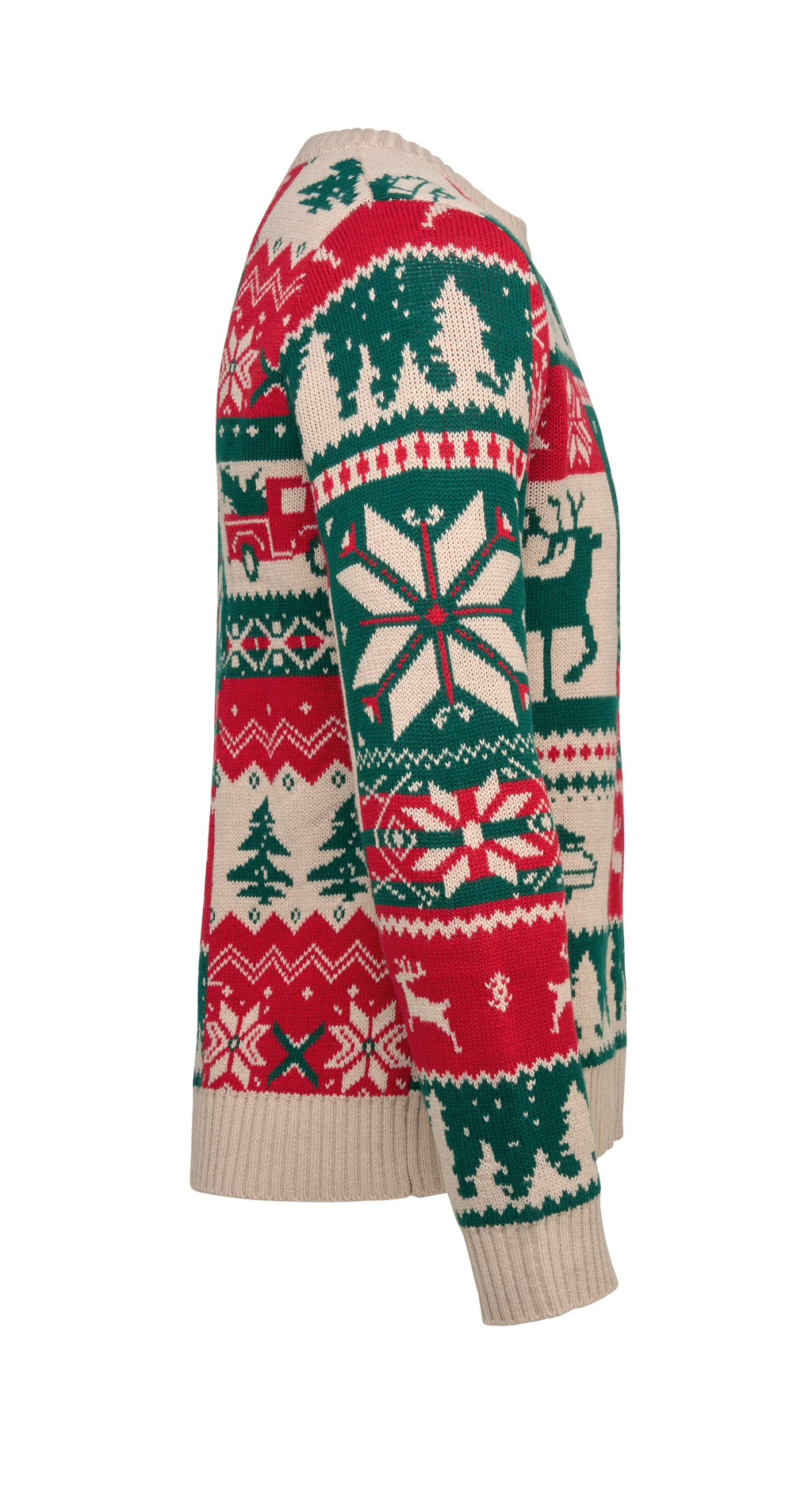 SHIMIS XL – Christmas knitted sweater L-XL – item picture back